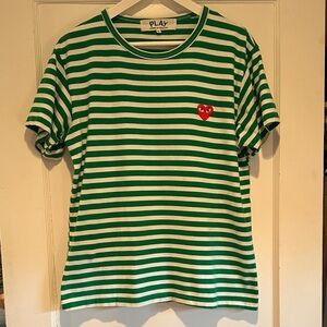 Comme Des Garçons Striped Shirt